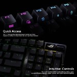ASUS ROG - Strix Scope II 96 Wireless Keyboard (NX Snow Switch) - Black - Screenshot 7