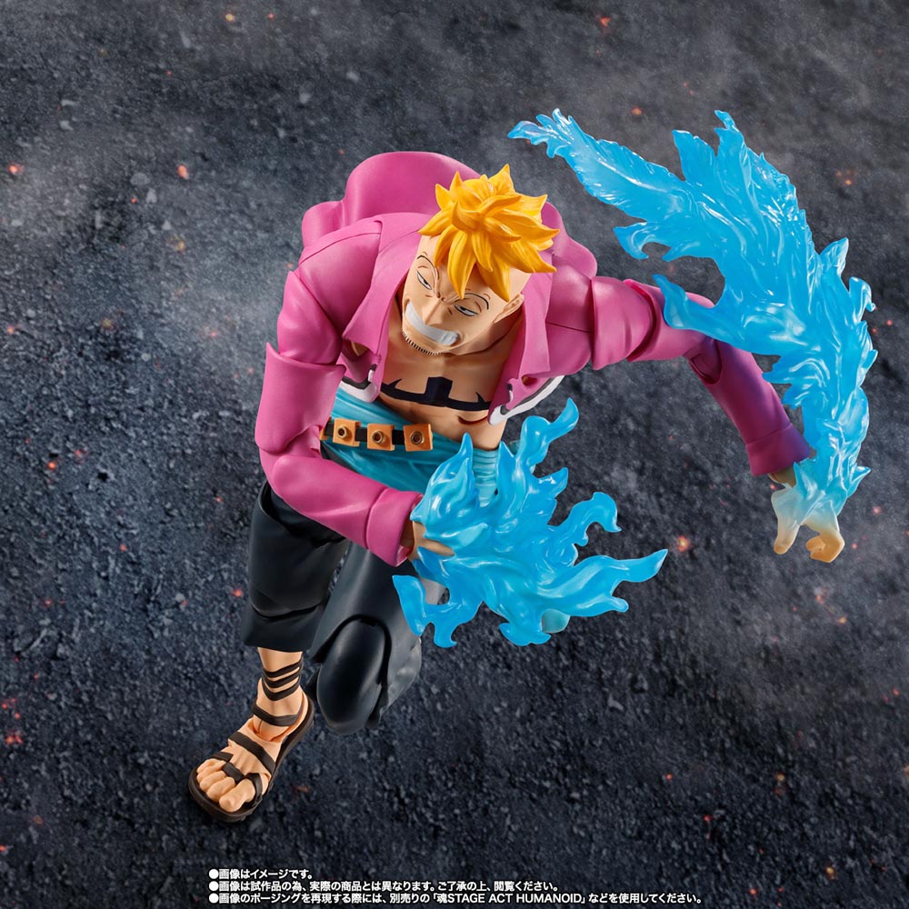 One Piece - Marineford Summit Battle S.H.Figuarts Marco Action Figure - Screenshot 2