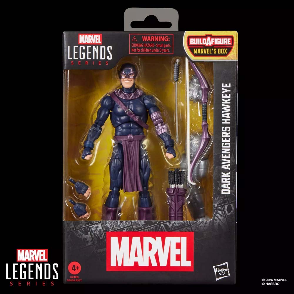 Marvel - Dark Avengers Hawkeye Marvel Legends Action Figure - Screenshot 1