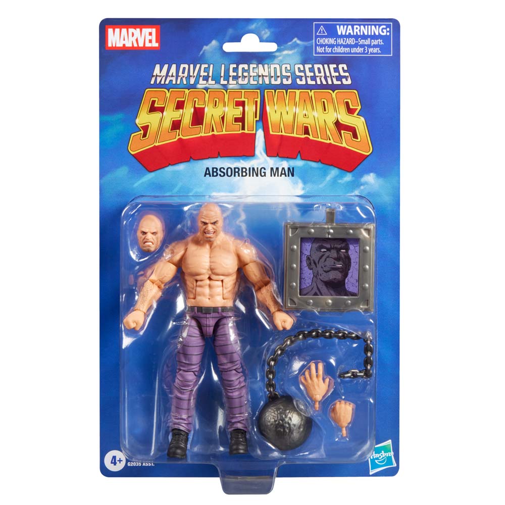 Marvel - Secret Wars (1984) - Absorbing Man Marvel Legends Action Figure - Screenshot 4