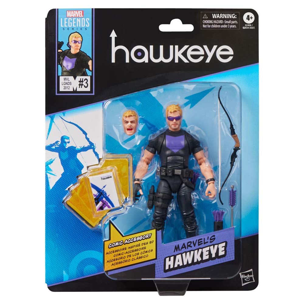 Marvel - Avengers -  Hawkeye Marvel Legends Action Figure - Screenshot 2