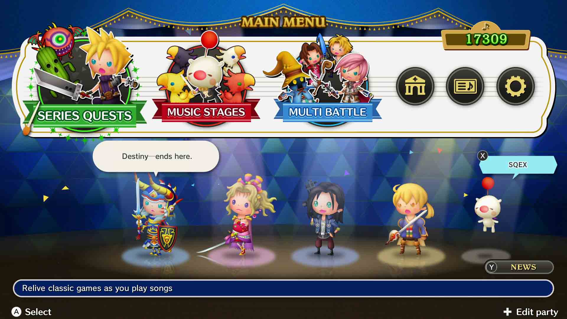 Theatrhythm Final Bar Line - Screenshot 6