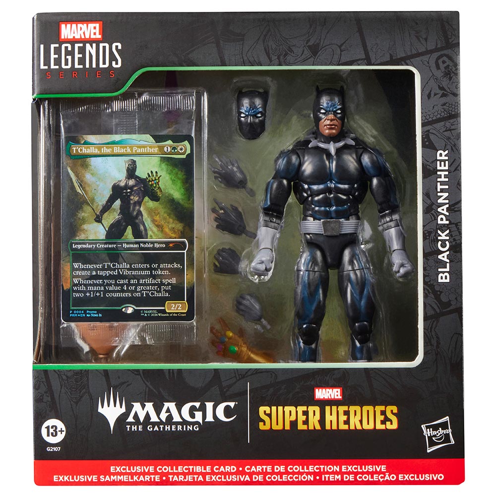 Marvel x Magic: The Gathering - Black Panther Marvel Legends Action Figure - Screenshot 4