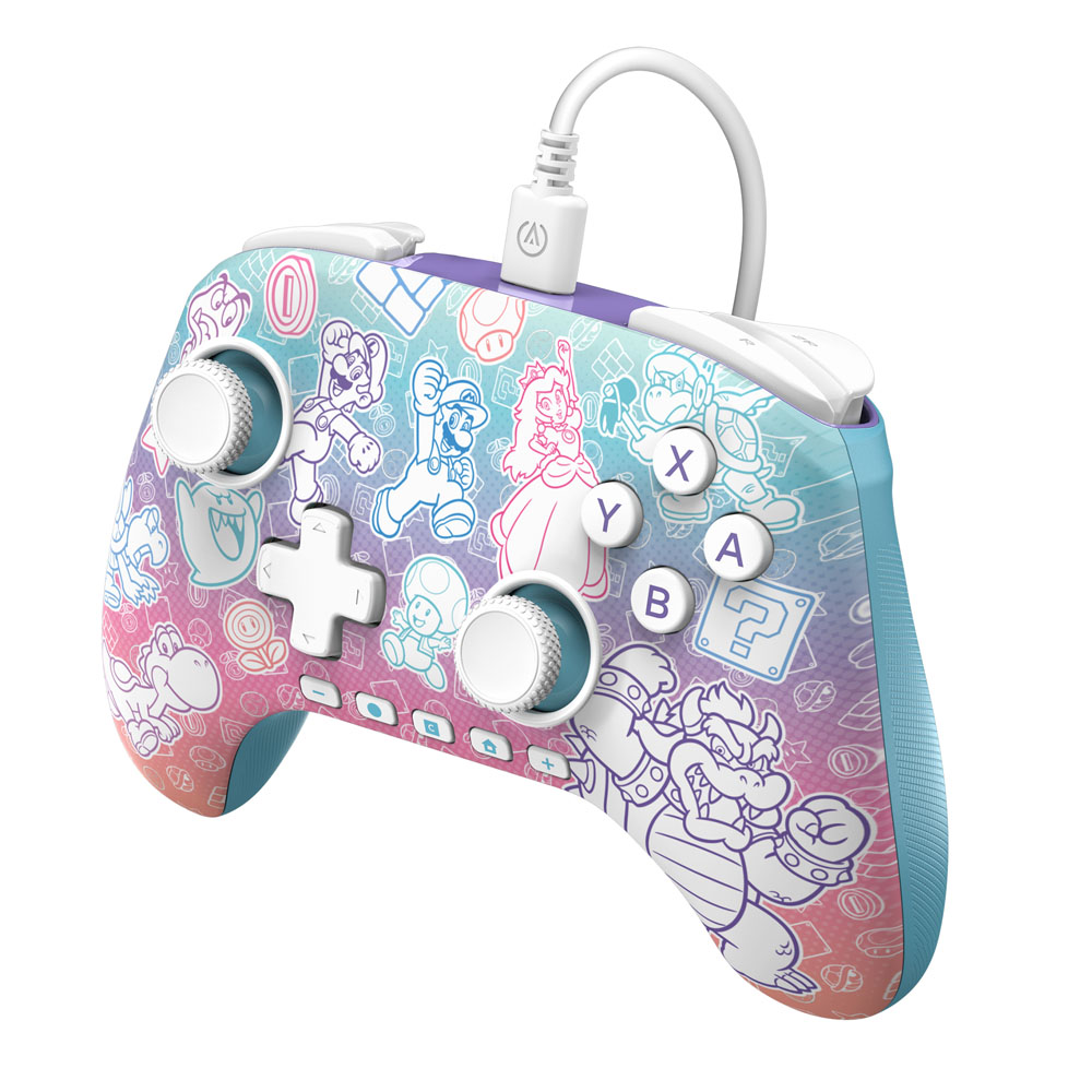 PowerA - Advanced Wired Controller for Nintendo Switch 2 - Mushroom Kingdom - Screenshot 4