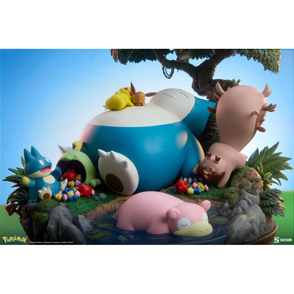 Pokemon - Snorlax Diorama Figure - Screenshot 9