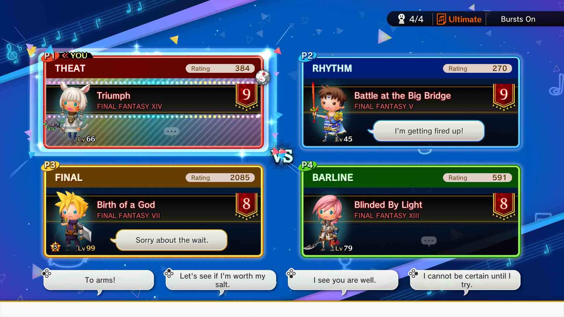 Theatrhythm Final Bar Line - Screenshot 4