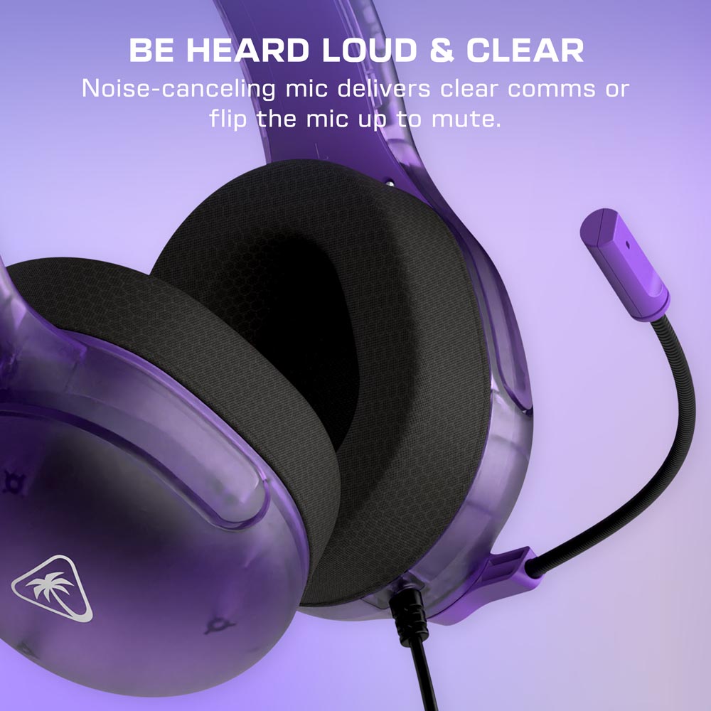 Noise Cancelling Purple Headset Ps4 Purple Gaming Headphones