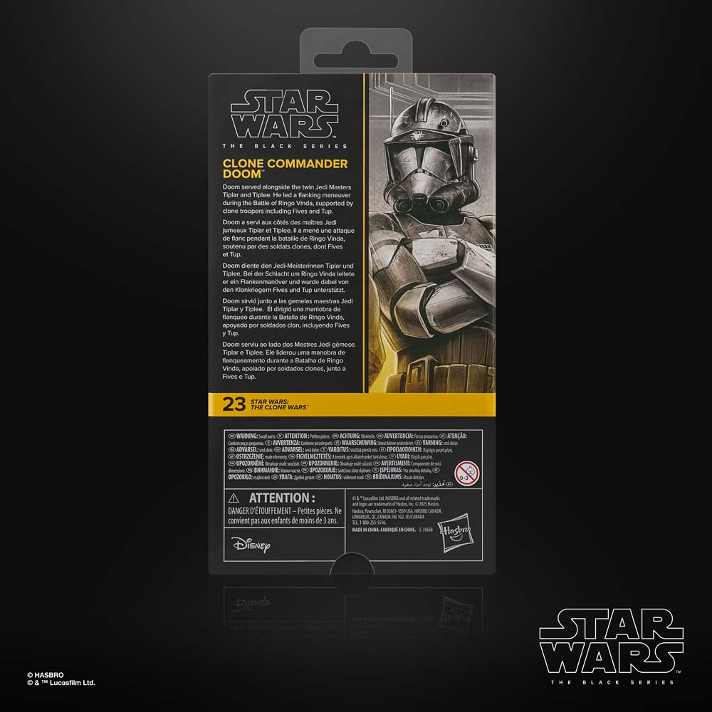 Star Wars - The Black Series - Clone Commander Doom Action Figure - Screenshot 3