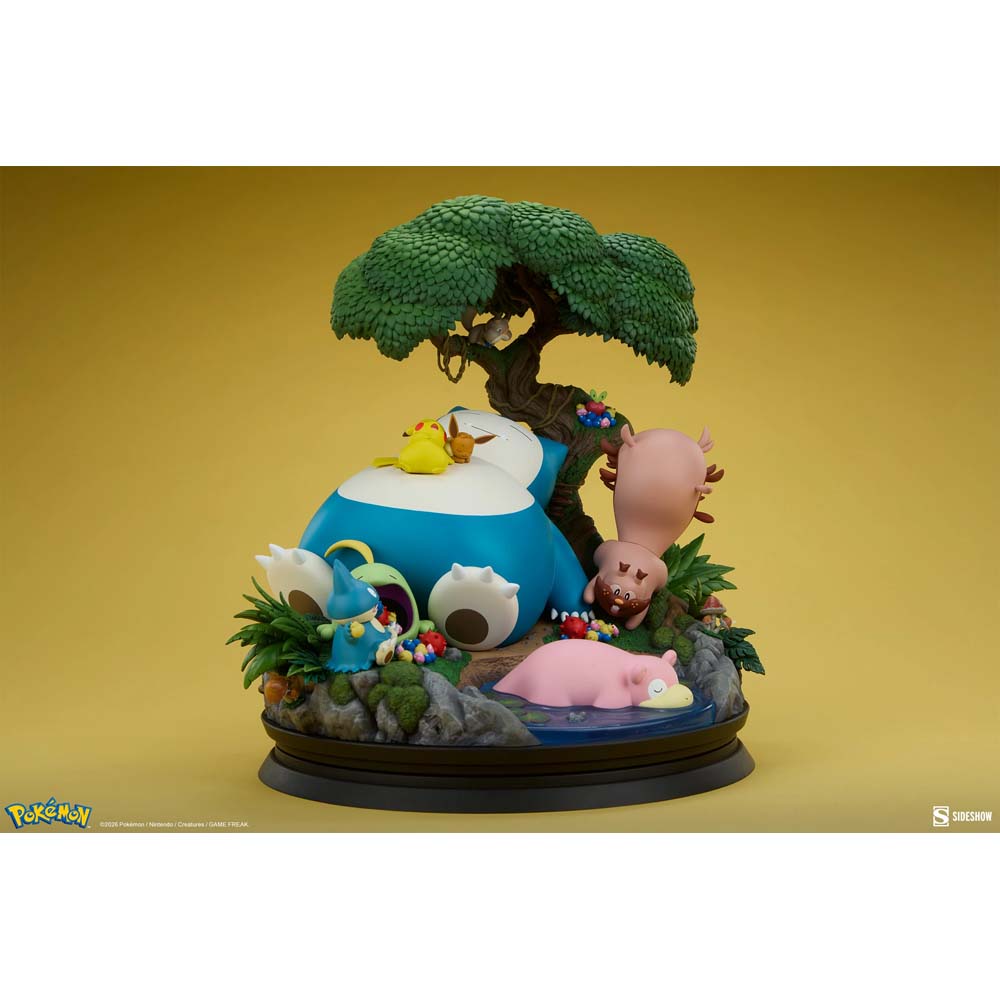 Pokemon - Snorlax Diorama Figure - Screenshot 6