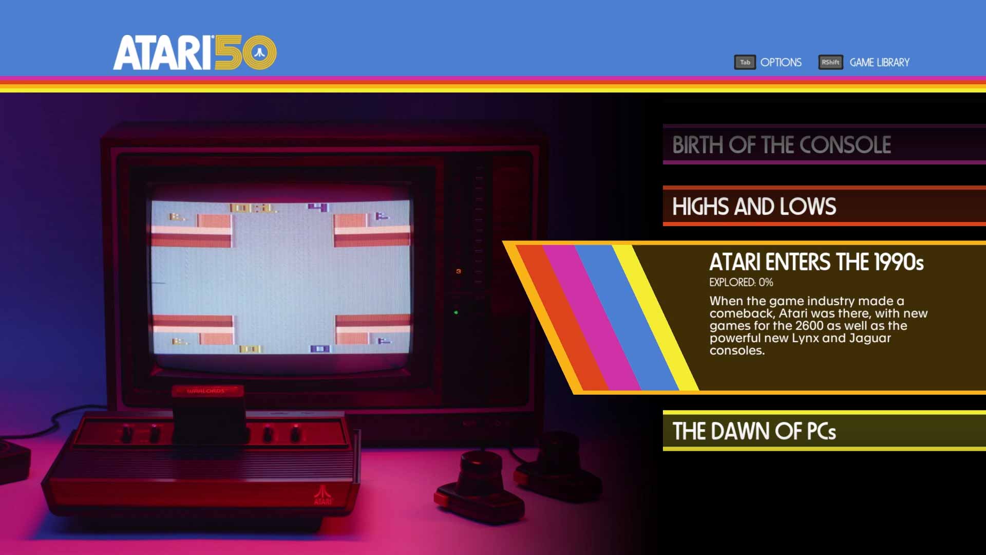 Atari 50: The Anniversary Celebration - Screenshot 2