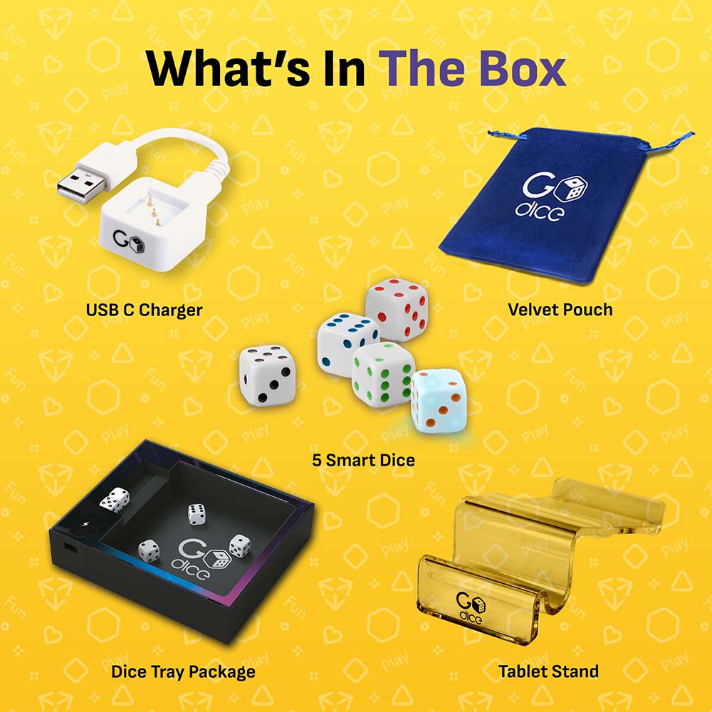 GoDice - Play Family Pack Electronic Dice 5-Pack - Screenshot 1