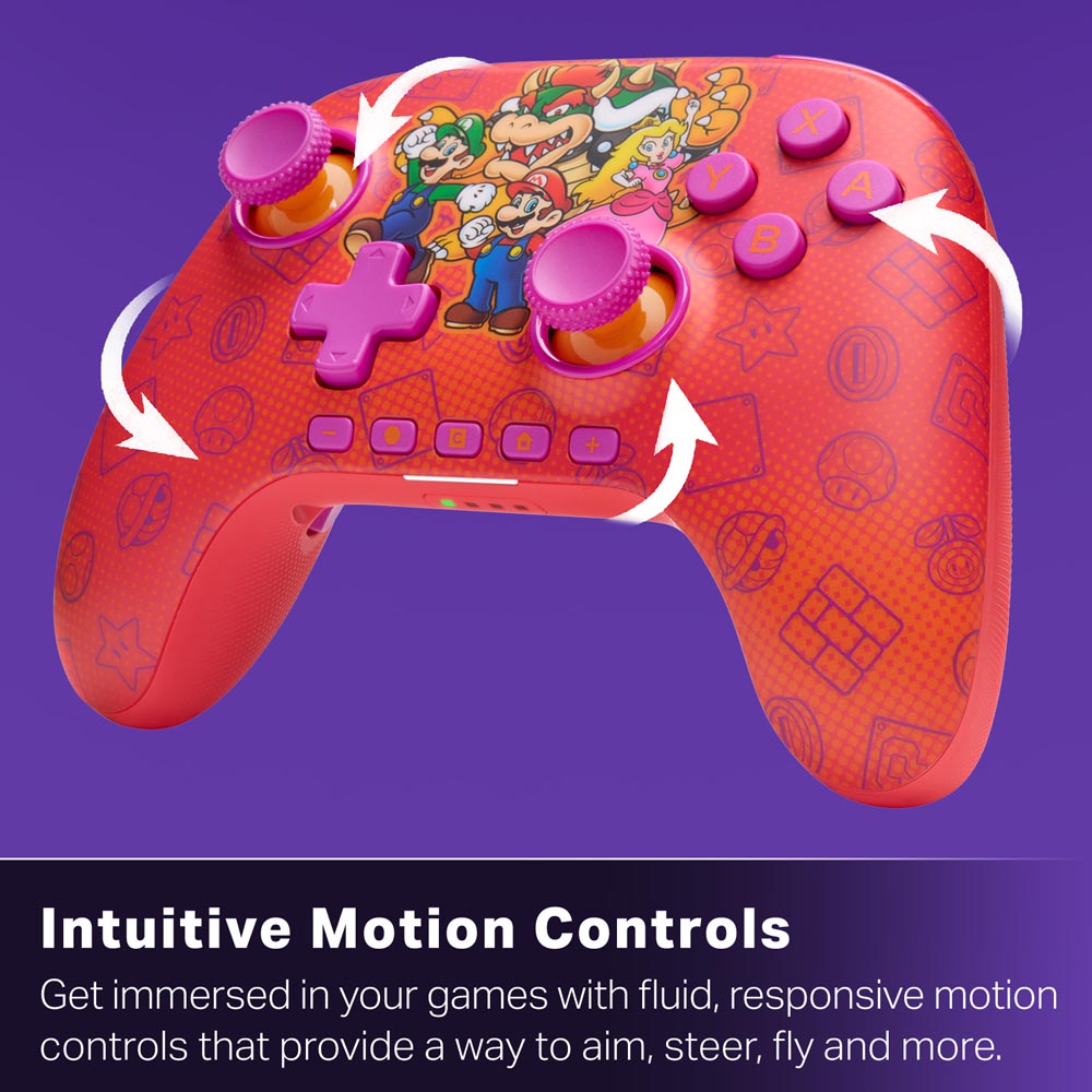 PowerA - Advantage Wireless Controller for Nintendo Switch 2 - Super Mario and Friends - Screenshot 6