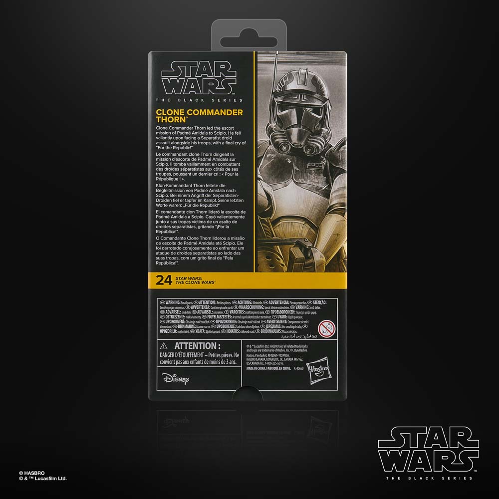 Star Wars - The Black Series - Clone Commander Thorn Action Figure - Screenshot 6