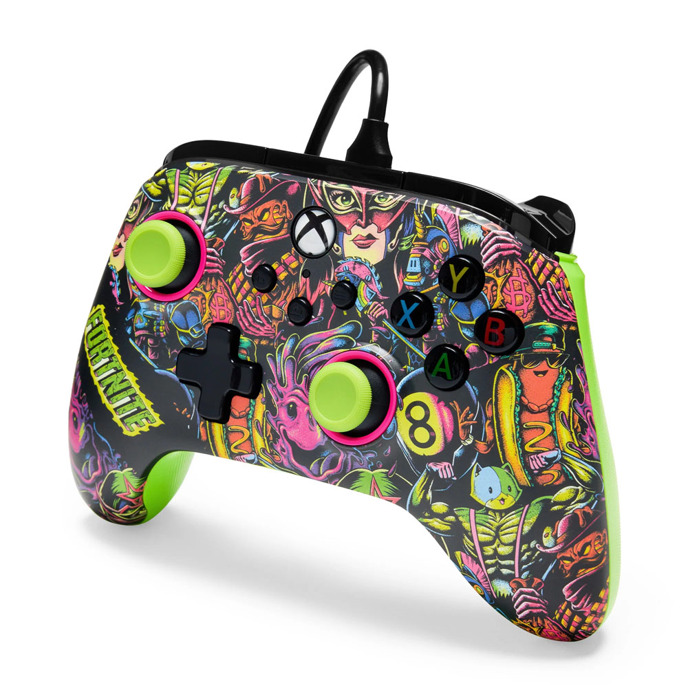 PowerA - Advantage Wired Controller for XBOX Series X|S - Fortnite Glow - Screenshot 2