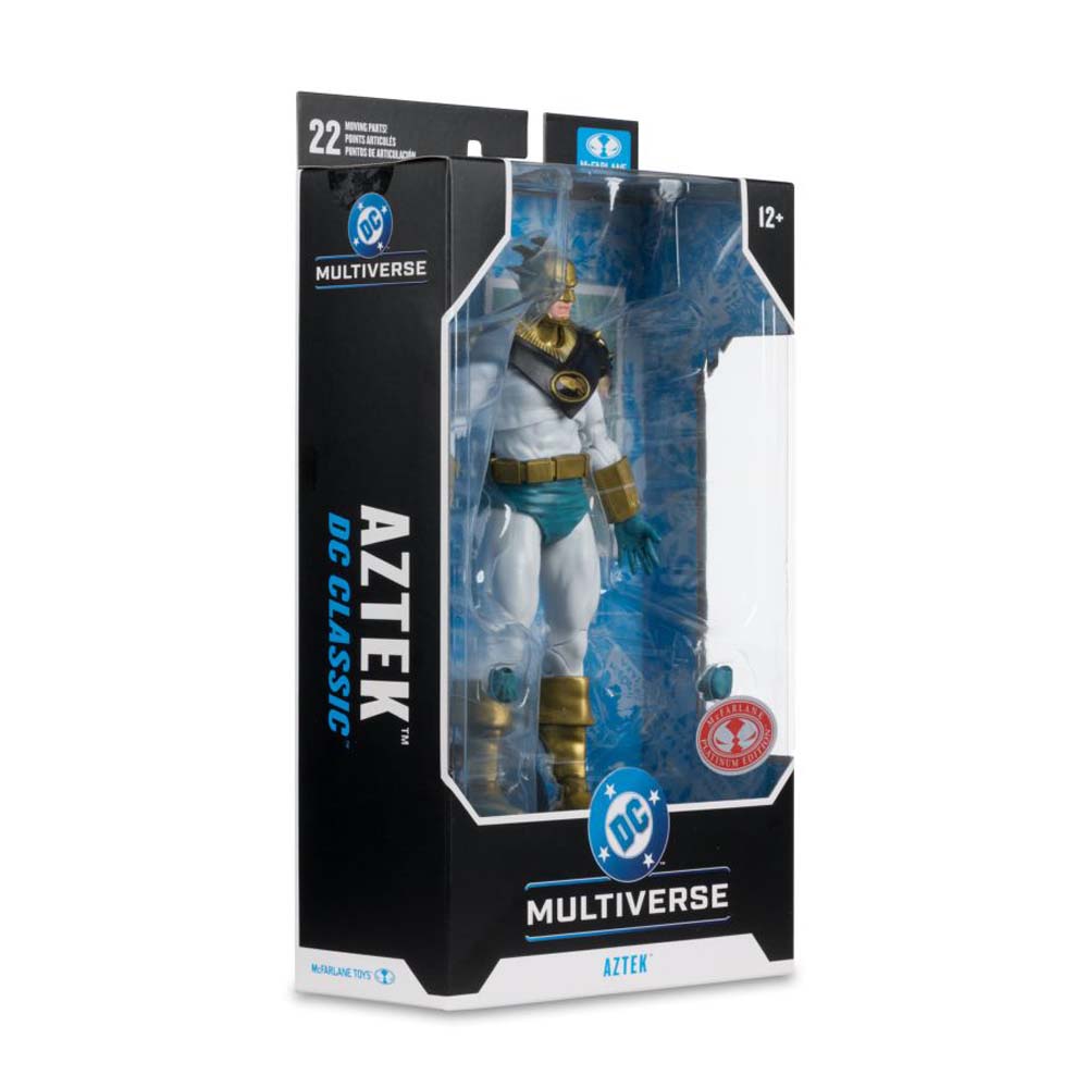 DC Multiverse - Aztek (DC Classic) Red Platinum Edition 7" Action Figure - Screenshot 2