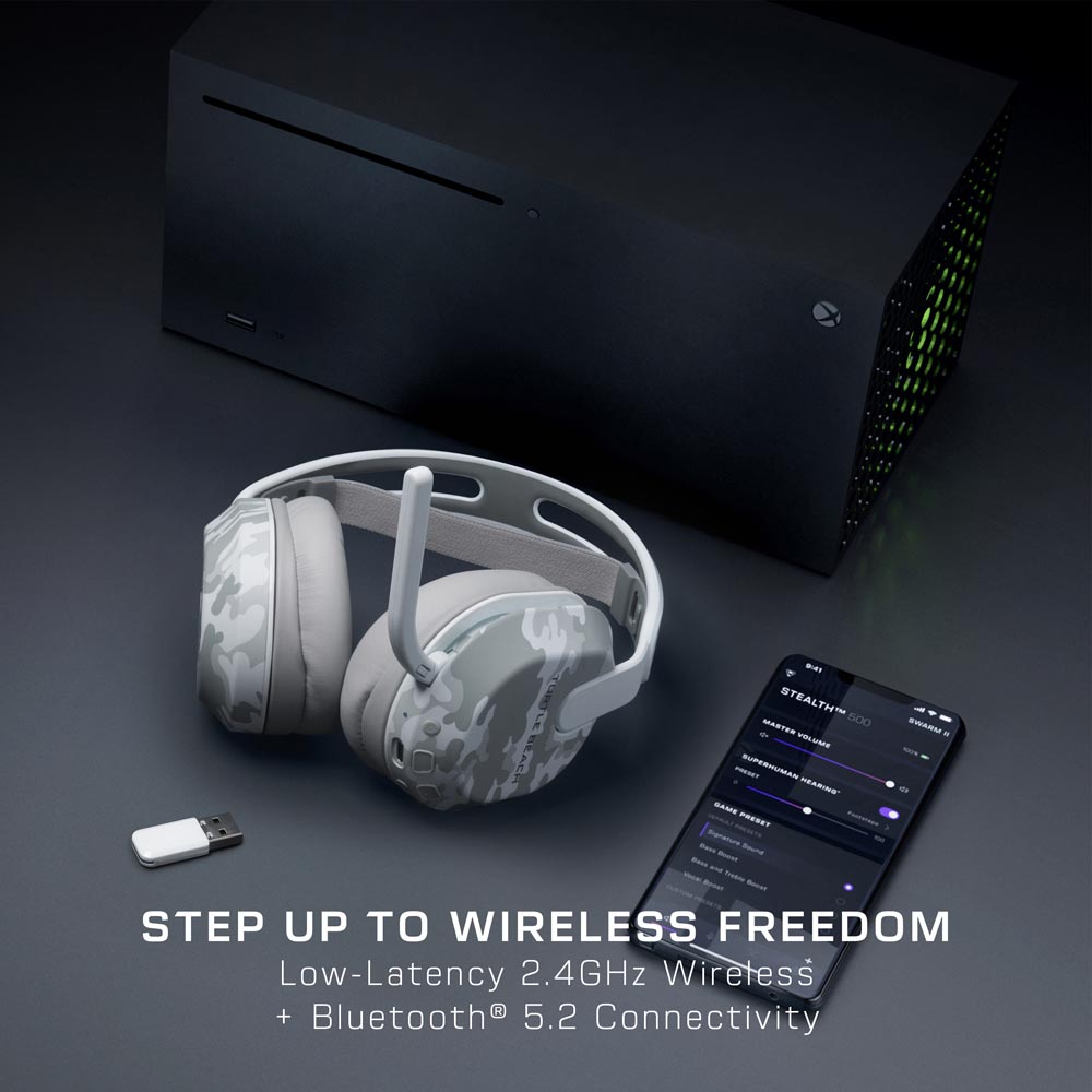 Turtle Beach - Stealth 500 Xbox Wireless Headset - Arctic Camo - Screenshot 6