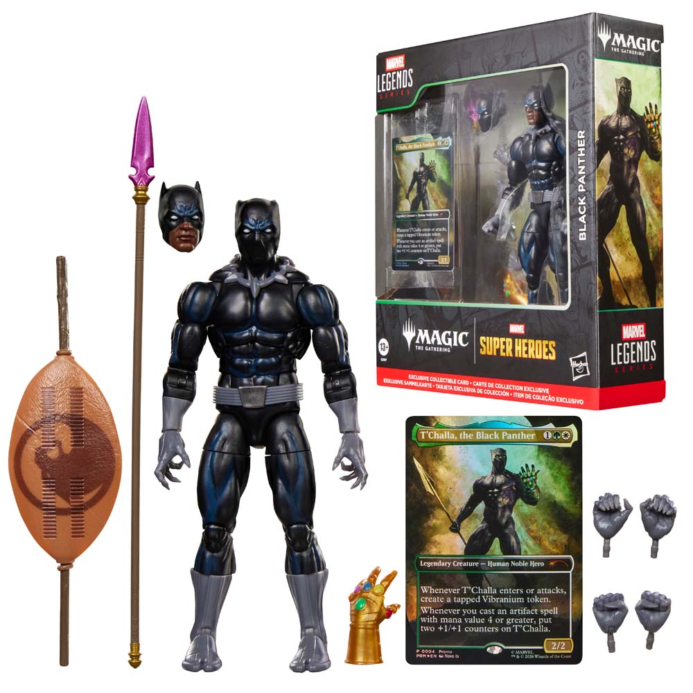 Marvel x Magic: The Gathering - Black Panther Marvel Legends Action Figure - Screenshot 3