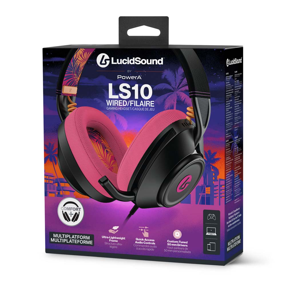 LucidSound LS10 Wired Gaming Headset - Midnight Surf - Screenshot 3