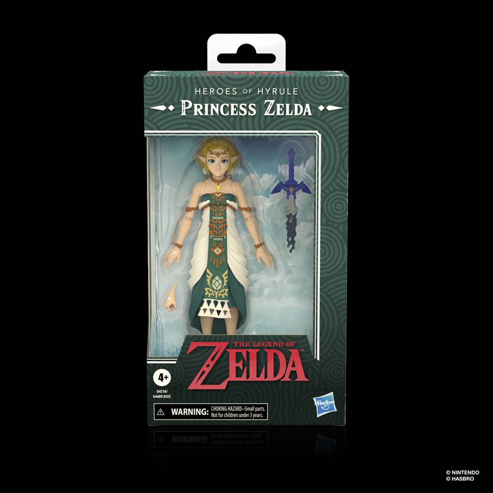 Nintendo - The Legend of Zelda: Tears of the Kingdom Princess Zelda Heroes of Hyrule Action Figure - Screenshot 1