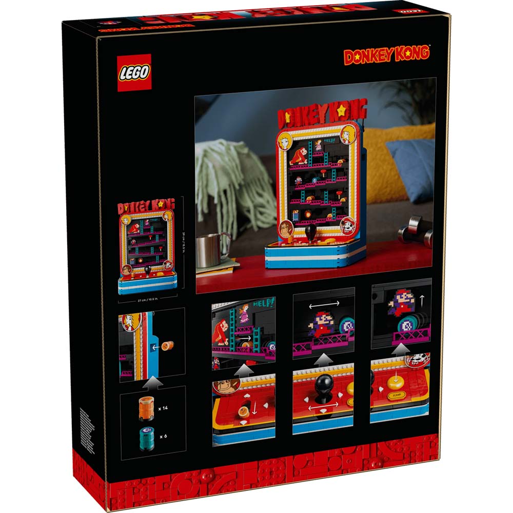Nintendo - LEGO Super Mario - Donkey Kong Arcade Machine #72051 - Screenshot 6