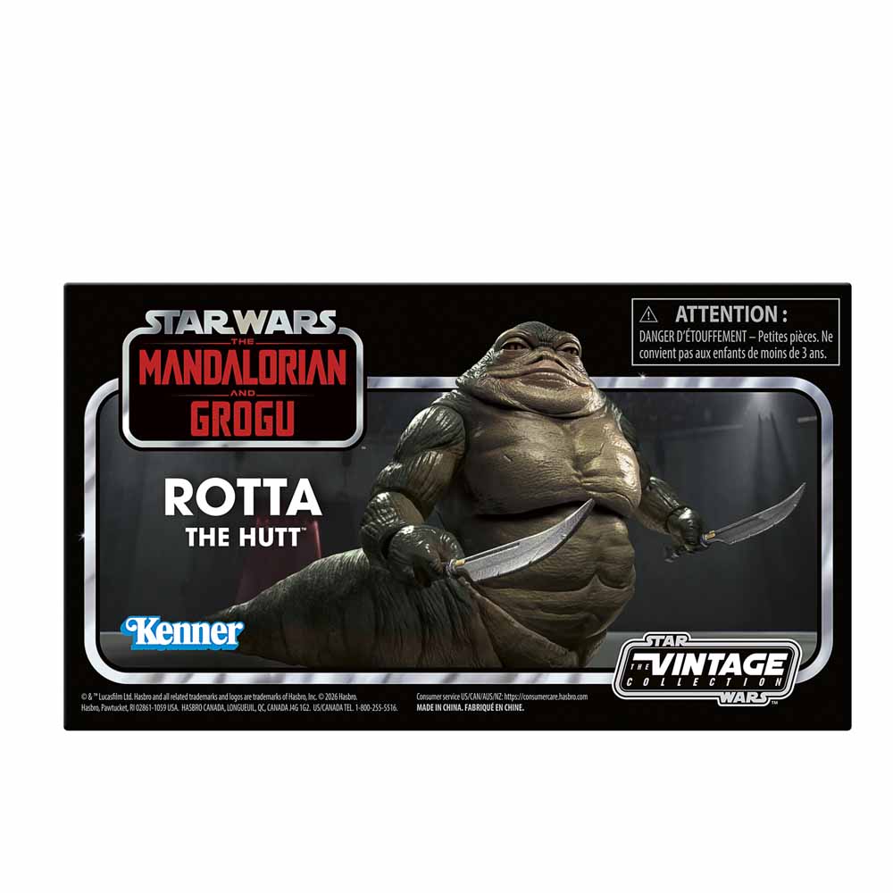 Star Wars - The Mandalorian and Grogu - The Vintage Collection - Rotta the Hutt Action Figure - Screenshot 6