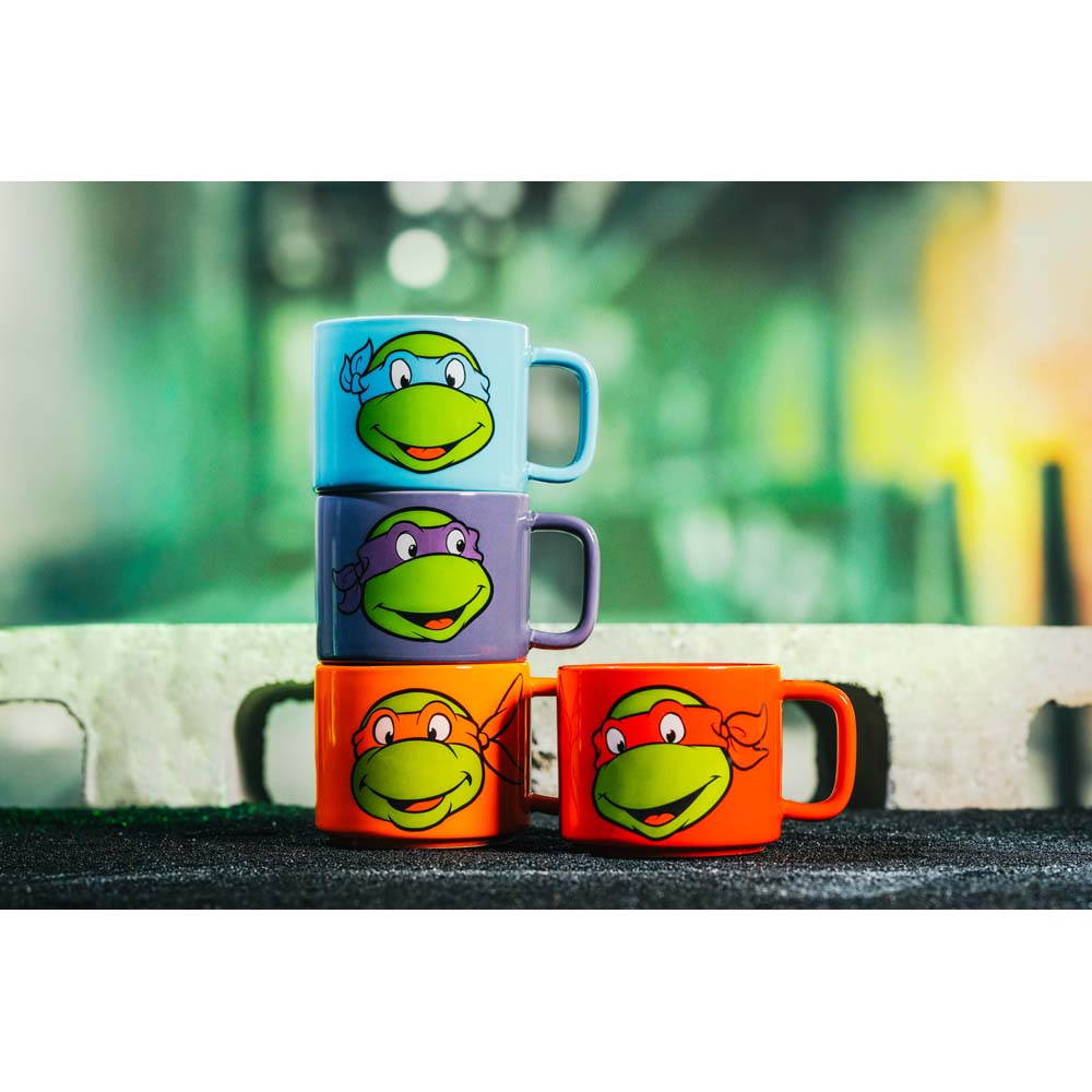 Teenage Mutant Ninja Turtles - Turtles Mug Stack 4-Pack (with Stand) - Screenshot 2