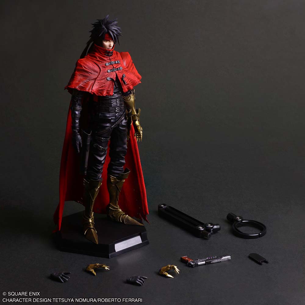Final Fantasy VII Rebirth - Play Arts Shin Vincent Valentine Figure - Screenshot 2