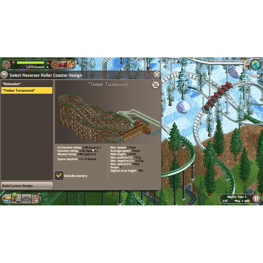 RollerCoaster Tycoon Classic - Screenshot 9