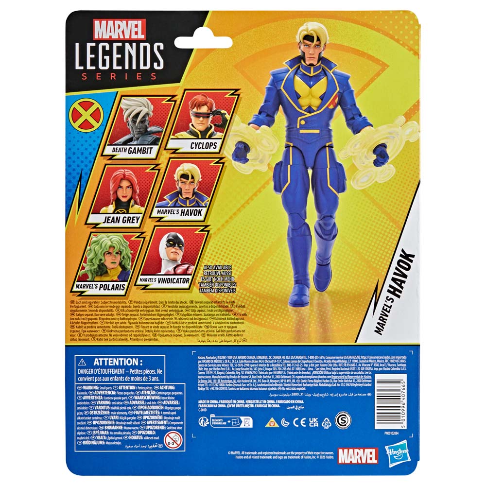 Marvel - X-Men 97 - Havok Marvel Legends Action Figure - Screenshot 2