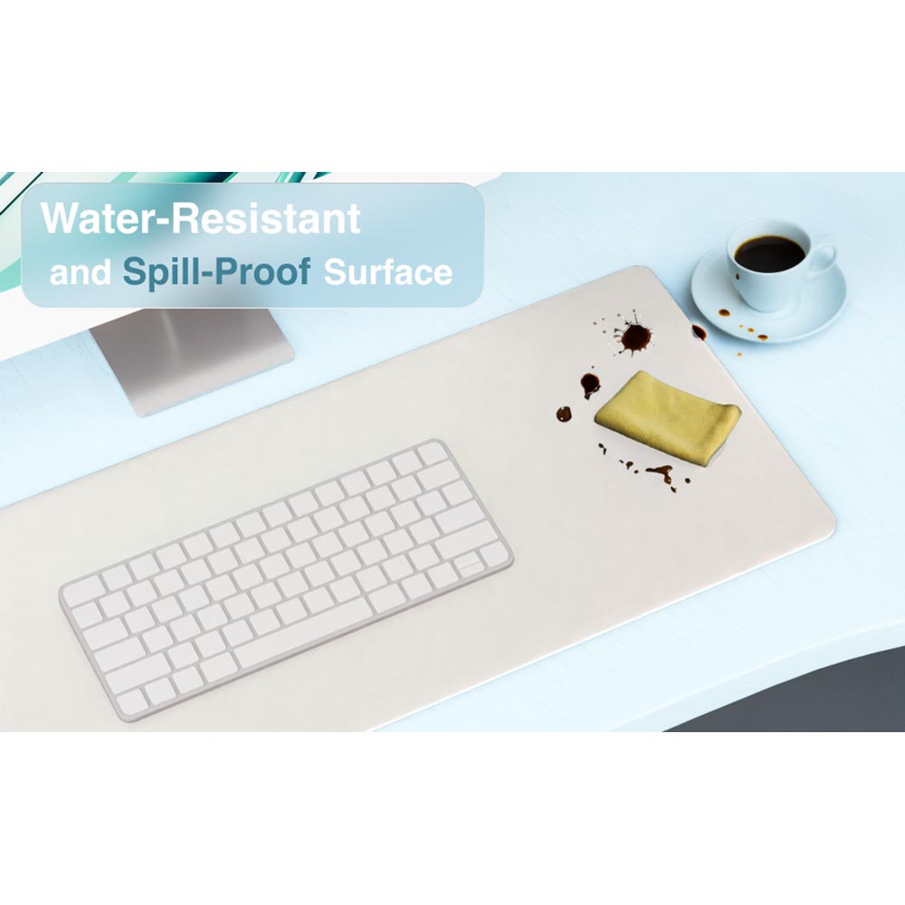 Laser Wireless Charging Desk Mat - Grey - Screenshot 3