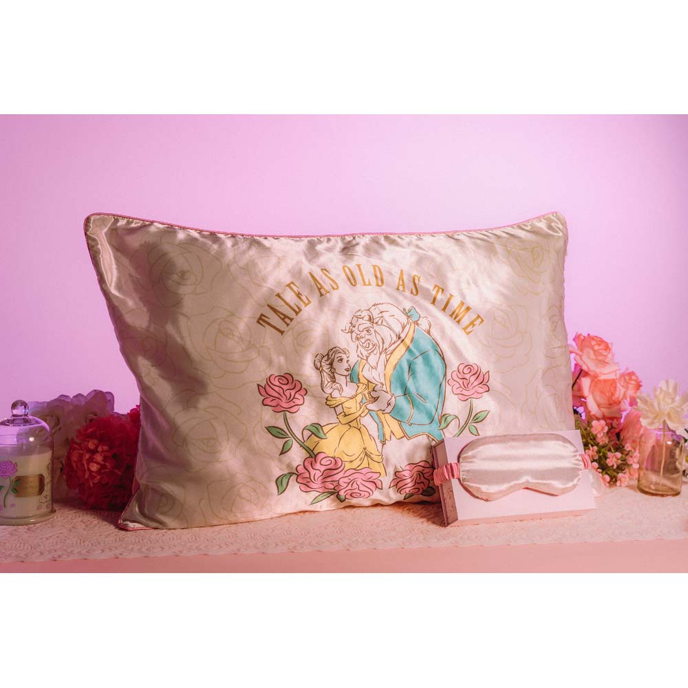Disney - Beauty & The Beast - Ballroom Rose Pillow Case & Eye Mask Set - Screenshot 4