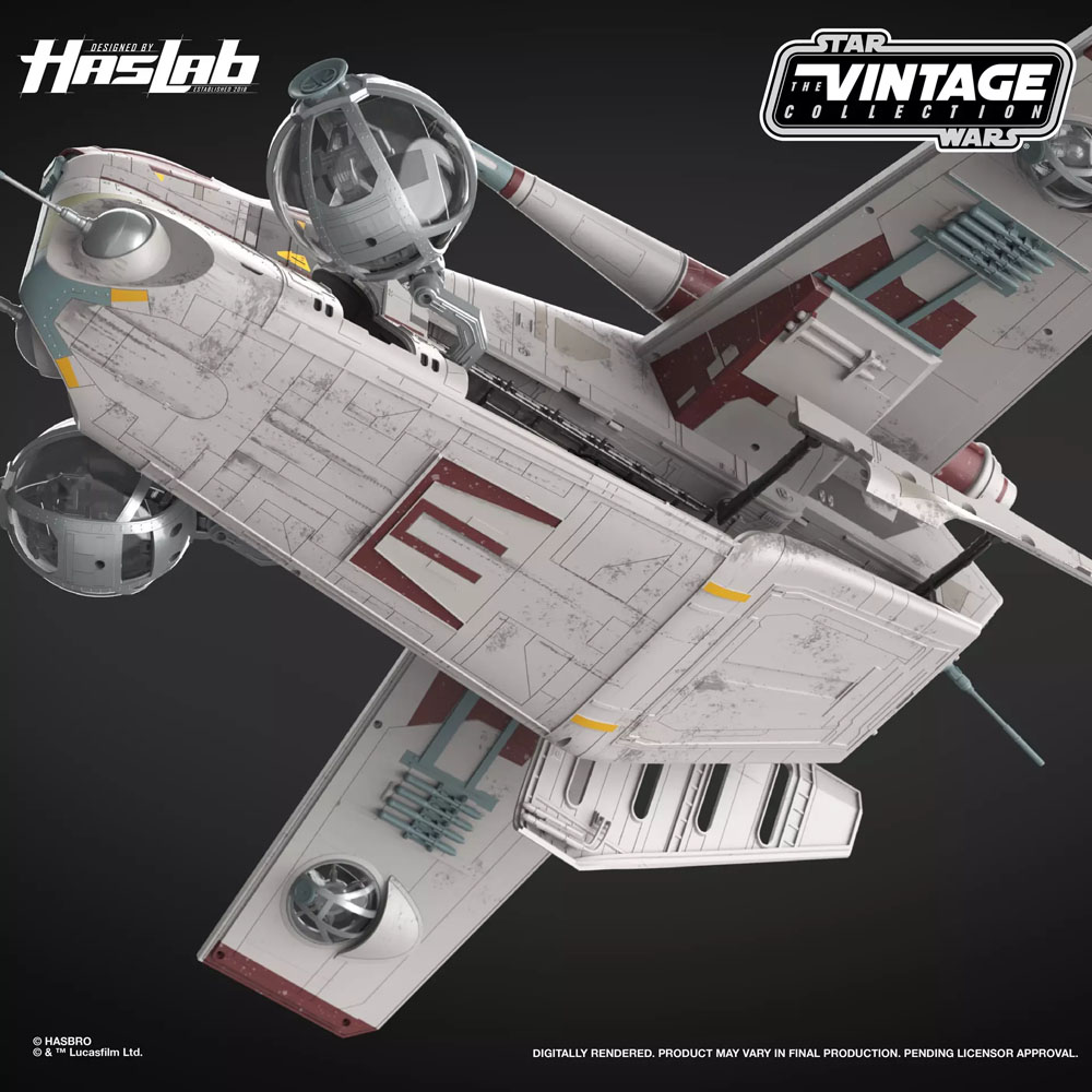 Star Wars - Attack of the Clones - The Vintage Collection LAAT/i Gunship Figure Set - Screenshot 8