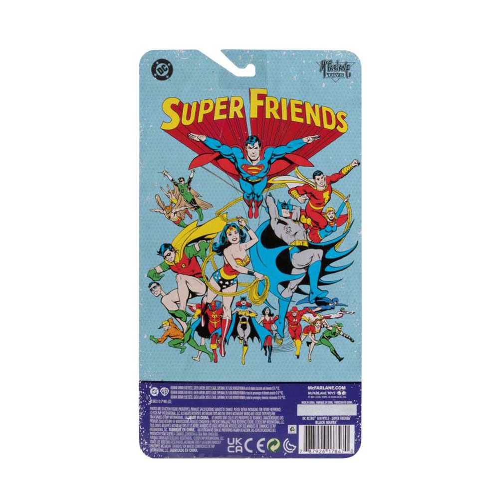 DC Comics - Super Friends - Black Manta Crystallized Retro Figure - Screenshot 3