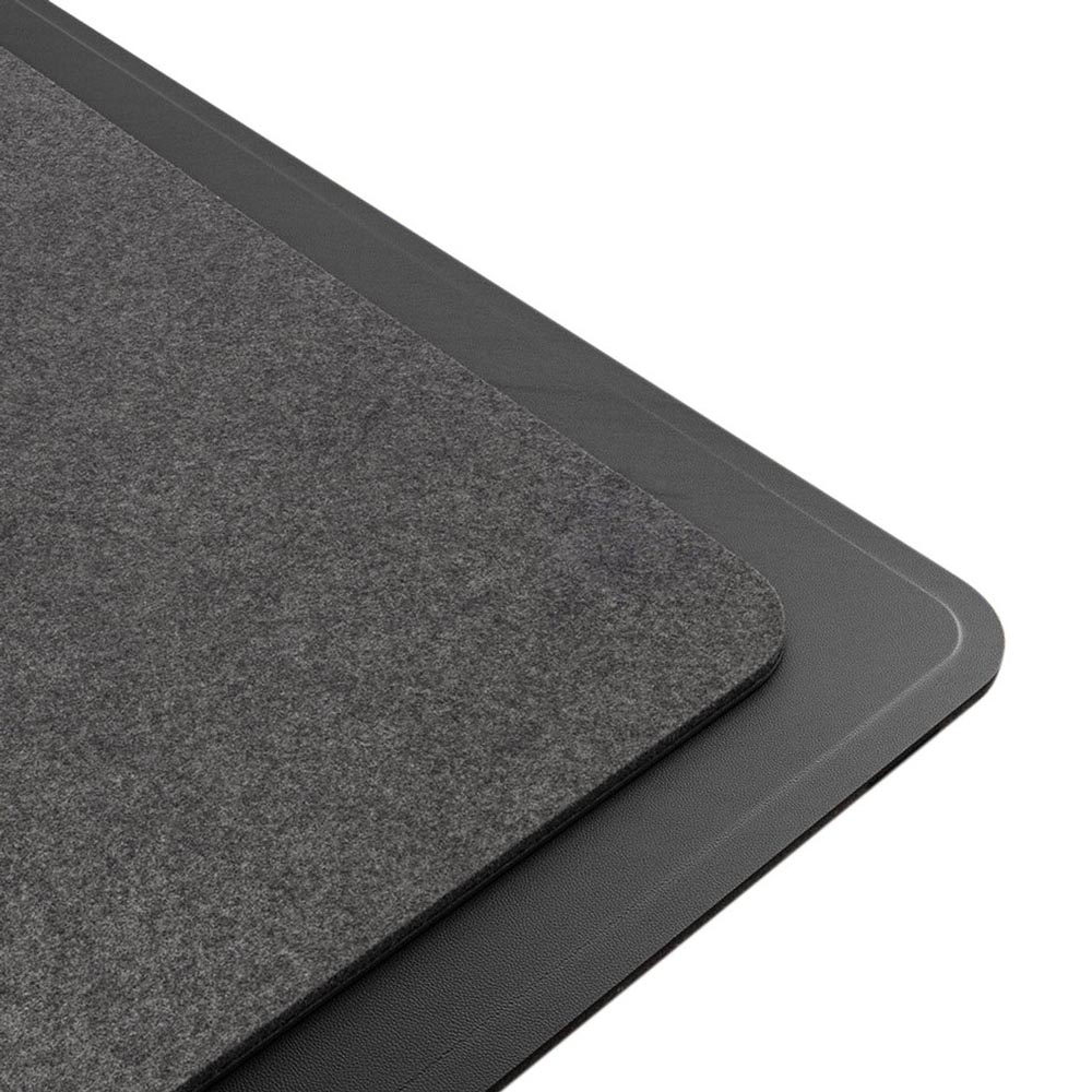 Laser Wireless Charging Desk Mat - Black - Screenshot 4
