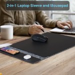 Laser Wireless Charging Laptop Sleeve Up to 16 Inch - Black - Screenshot 4
