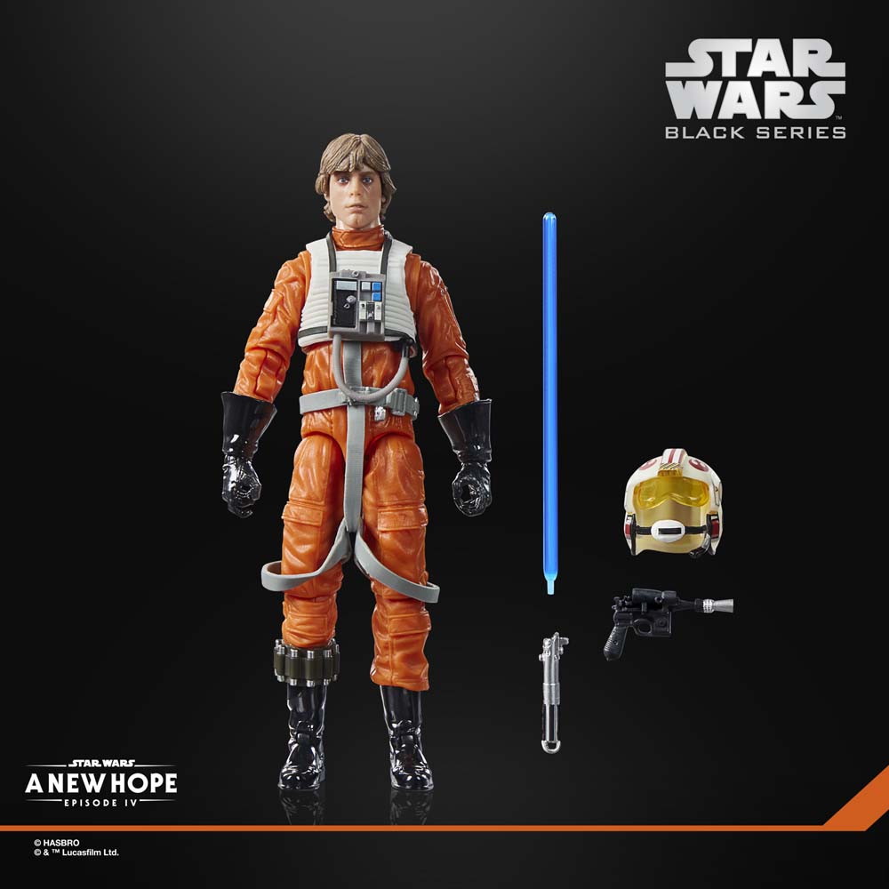 Star Wars - The Black Series - Luke Skywalker (X-Wing Pilot) Action Figure - Screenshot 1