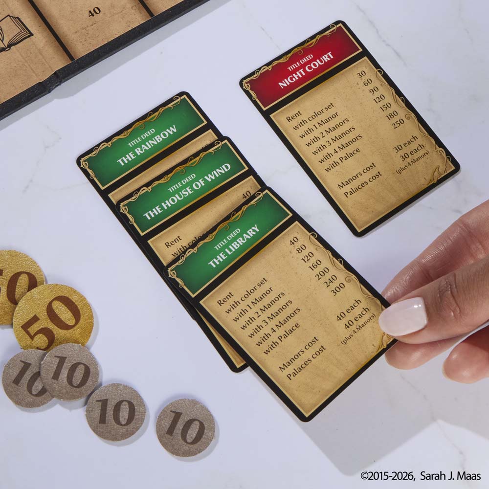 Monopoly - A Court of Thorns and Roses Edition Board Game - Screenshot 5