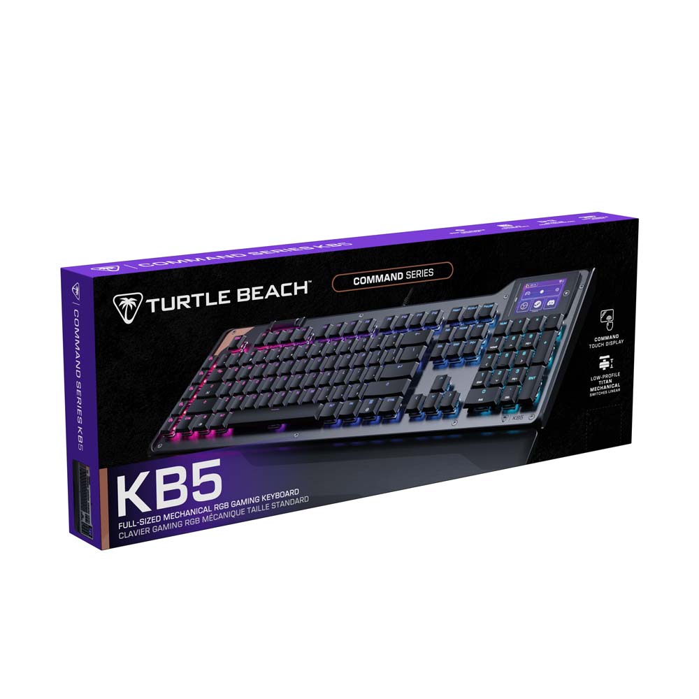 Turtle Beach - Command Series KB5 Wired Full-size Mechanical Keyboard - Screenshot 1