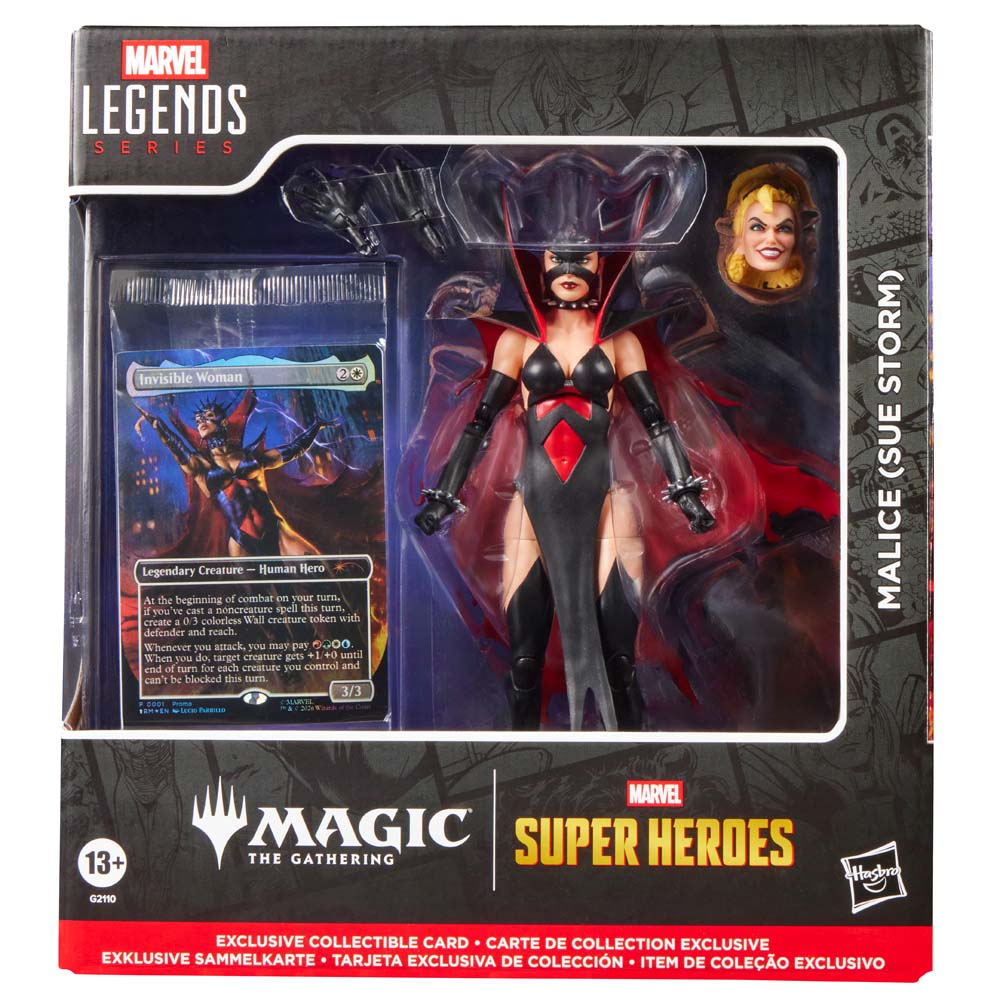 Marvel x Magic: The Gathering - Malice (Sue Storm) Marvel Legends Action Figure - Screenshot 3