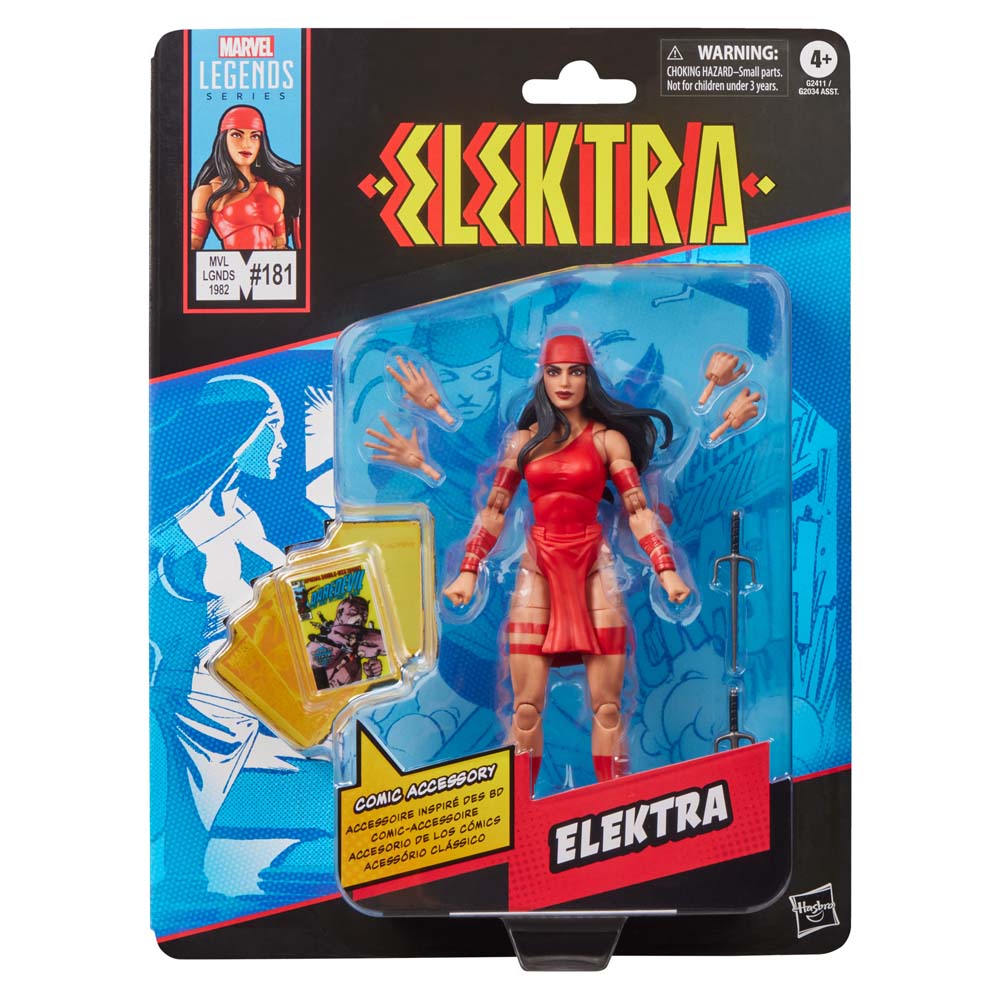 Marvel - Daredevil - Elektra Marvel Legends Action Figure - Screenshot 2