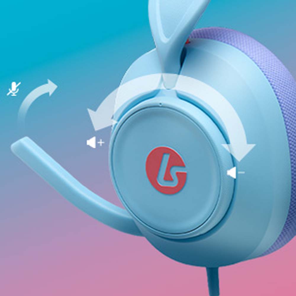 LucidSound LS10 Wired Gaming Headset - Ocean Waves - Screenshot 11