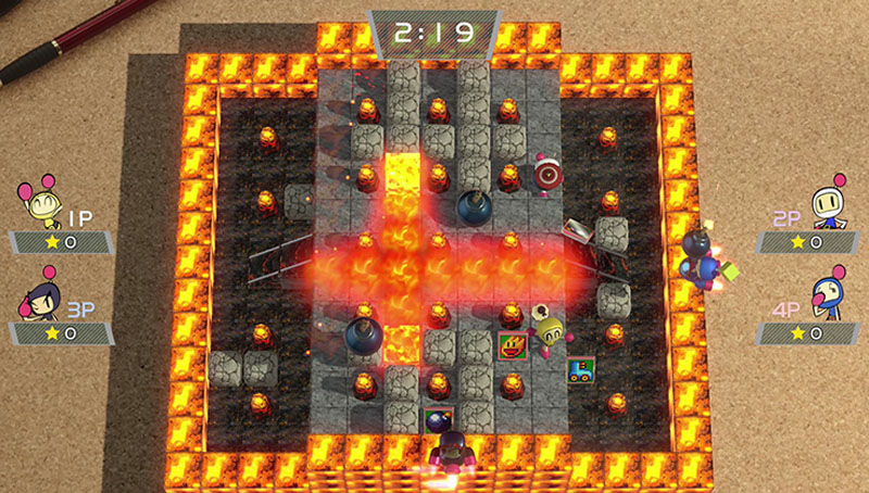 Super Bomberman R Shiny Edition - Screenshot 1