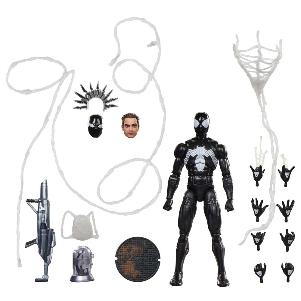 Marvel - Spider-Man - Marvel Legends Maximum Series Symbiote Spider-Man Action Figure - Screenshot 7