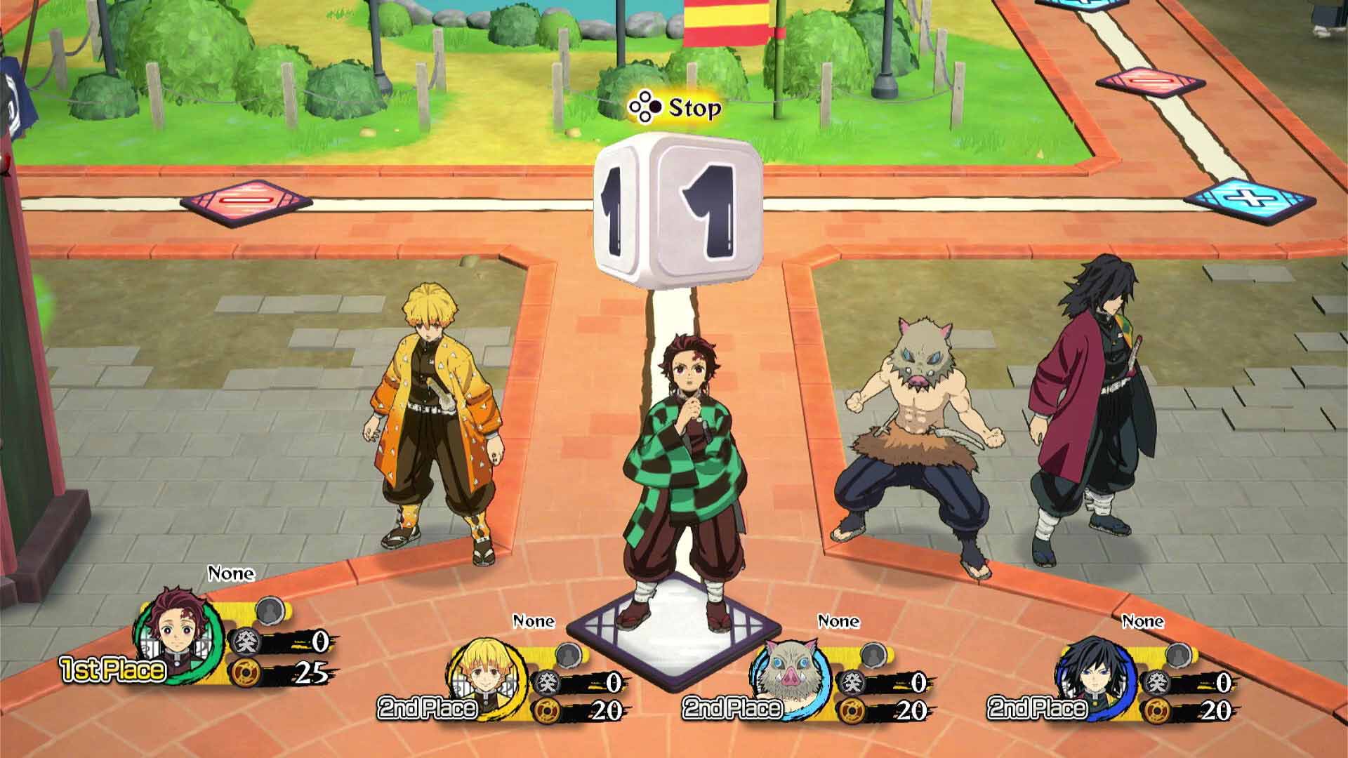 Demon Slayer - Kimetsu no Yaiba: Sweep the Board! - Screenshot 3