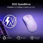 ASUS ROG - Keris II Origin eSports Ergo Wireless Gaming Mouse - White - Screenshot 5