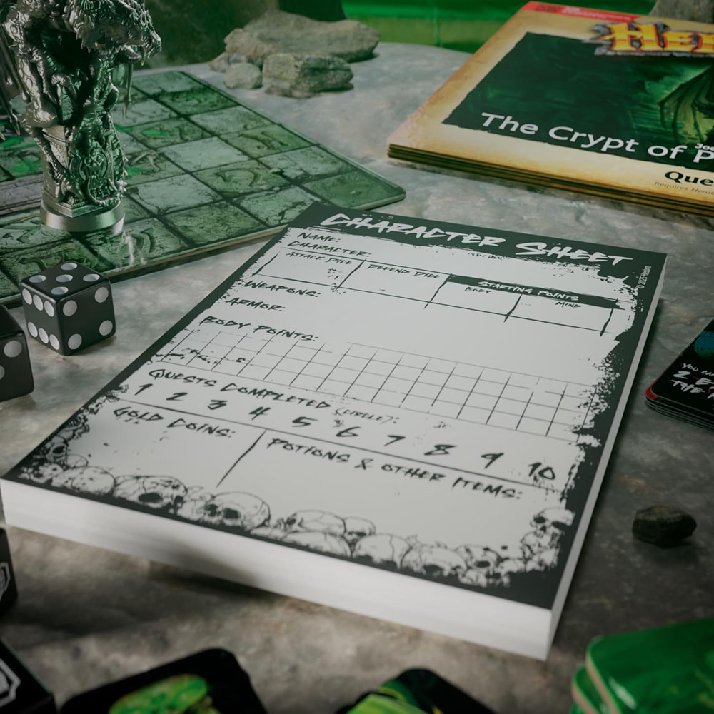 HeroQuest - Joe Manganiello’s The Crypt of Perpetual Darkness Quest Pack Board Game (Expansion) - Screenshot 3