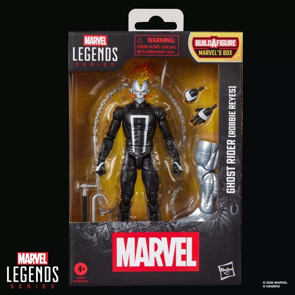 Marvel - Ghost Rider (Robbie Reyes) Marvel Legends Action FIgure - Screenshot 1