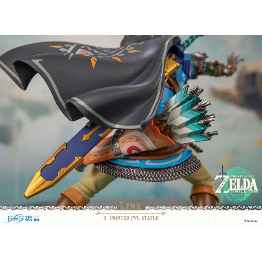 Nintendo - The Legend of Zelda: Tears of the Kingdom - Link PVC Statue - Screenshot 4