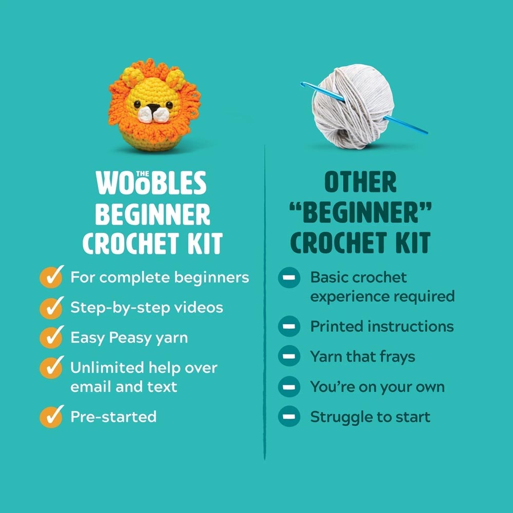 The WOOBLES - Andy the Owl Crochet Kit - Screenshot 3