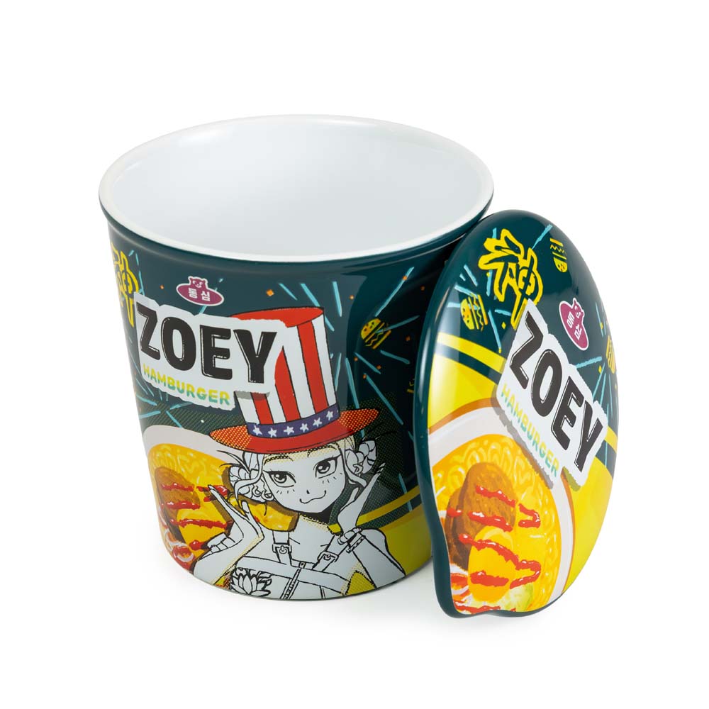Netflix - KPop Demon Hunters - HUNTR/X Ramen Bowl with Lid 3-Pack - Screenshot 1